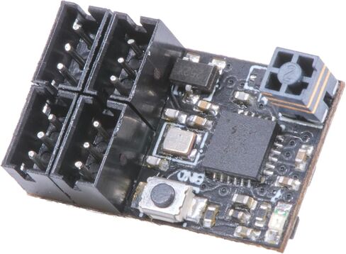 جهاز استقبال DasMikro Nano V2 2.4 جيجا هرتز 4CH AFHDS3 RC متوافق مع Flysky Noble NB4، PL18، NB4 Pro (هوائي البرج) in Saudi Arabia