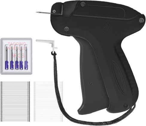 Tagging Gun for Clothing- Includes 6 Needle,Comes with 500 Black & 500 White Fasteners,Retail Hang Tag Gun for Shops, Boutiques, Warehouse and Yard Sale Hang Price Tag Gun.(Pink) in Saudi Arabia