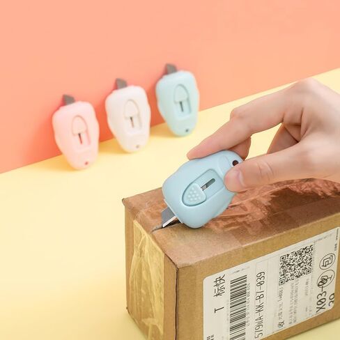 مجموعة قطع الورق T TOVIA Penguin - 3 فتاحات رسائل قابلة للسحب بتصميم لطيف لسلسلة المفاتيح والجيب والحقائب والمشروعات اليدوية، مثالية للأظرف والبريد وصناديق الرسائل. in Kuwait