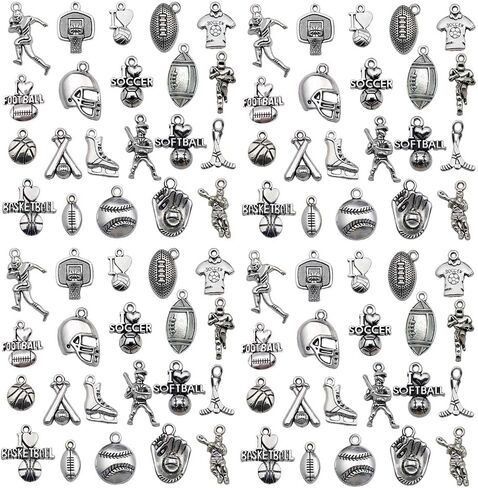 WOCRAFT 120pcs Antique Silver Cross Charms for Jewelry Making Alloy Cross Charms for DIY Crafts (SN024) in Saudi Arabia