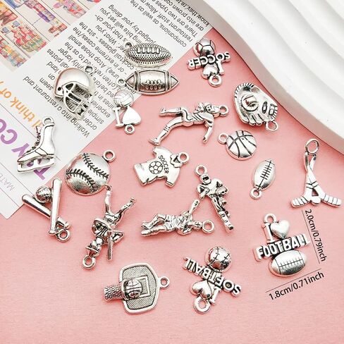 WOCRAFT 120pcs Antique Silver Cross Charms for Jewelry Making Alloy Cross Charms for DIY Crafts (SN024) in Saudi Arabia