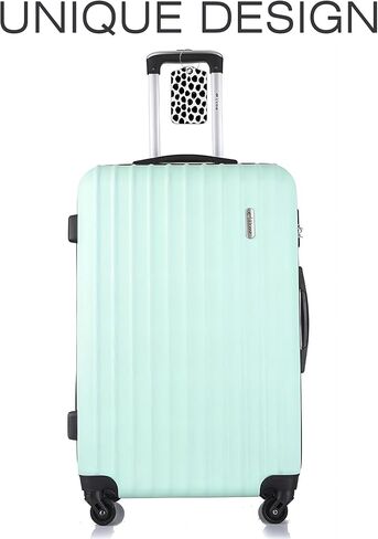 2 Pack Luggage Tags for Suitcase,Cat Cowboy PU Leather Luggage Tags with Privacy Cover Name Address Labels and Steel Ring,Creative Travel Accessories for Men and Women in Kuwait