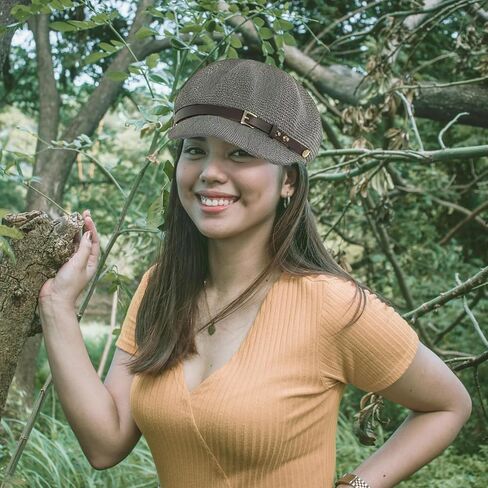 Lightweight Newsboy Cap Beret Breathable Mesh Sun Hat Beach Hats for Women in Saudi Arabia