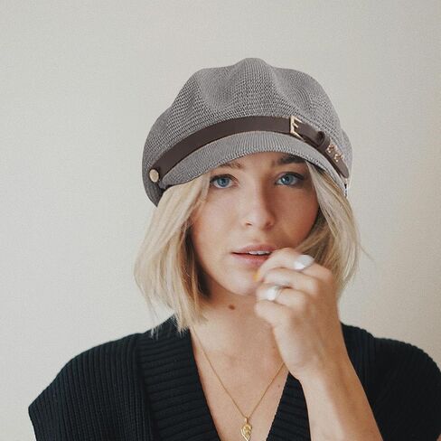 Lightweight Newsboy Cap Beret Breathable Mesh Sun Hat Beach Hats for Women in Saudi Arabia