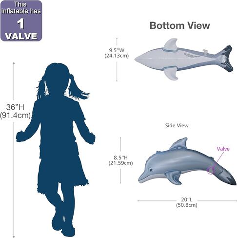 جيت كرييشنز مخلوق مائي قابل للنفخ (فرس البحر)… in Kuwait