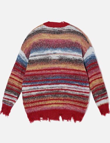 Aelfric Eden Cardigan Sweater Open Front Casual Knit Cardigans Pinstripe Fashion Sweaters 2024 Y2k Outfits in Kuwait