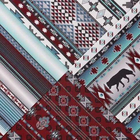 Mook Fabrics Cotton 2024 Southwest 0623-03، Cinnamon Sky 15 Yard Bolt in Kuwait