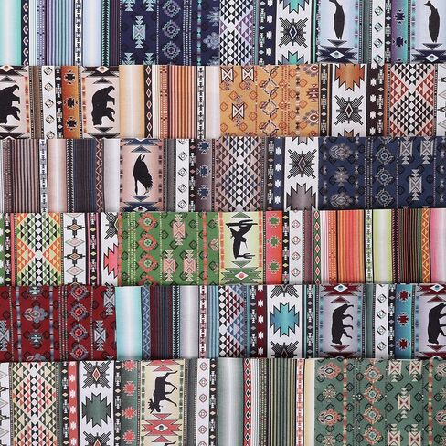 Mook Fabrics Cotton 2024 Southwest 0623-03، Cinnamon Sky 15 Yard Bolt in Kuwait