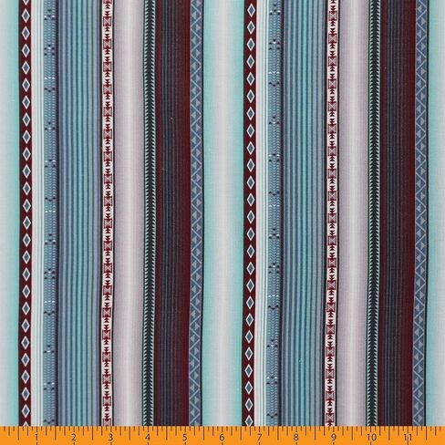 Mook Fabrics Cotton 2024 Southwest 0623-03، Cinnamon Sky 15 Yard Bolt in Kuwait