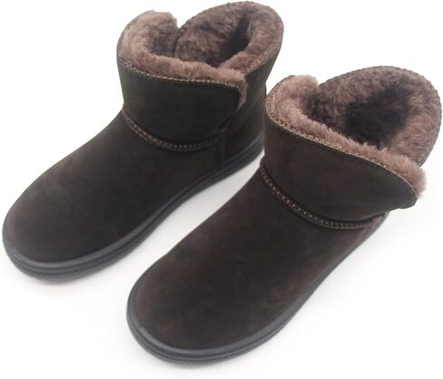 Icosilify Cosy Winter Snow Boots For Women And Men Unisex: Warm Fur Fuzzy Indoor & Outdoor Walking Womens Boots & Mens Shoes in Saudi Arabia