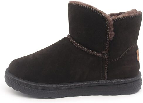 Icosilify Cosy Winter Snow Boots For Women And Men Unisex: Warm Fur Fuzzy Indoor & Outdoor Walking Womens Boots & Mens Shoes in Saudi Arabia