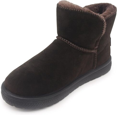 Icosilify Cosy Winter Snow Boots For Women And Men Unisex: Warm Fur Fuzzy Indoor & Outdoor Walking Womens Boots & Mens Shoes in Saudi Arabia