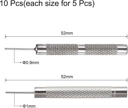 uxcell Watch Band Pin Punch Dia Watch Straps Link Pin Remover Repair Tools 20 Pcs in Saudi Arabia