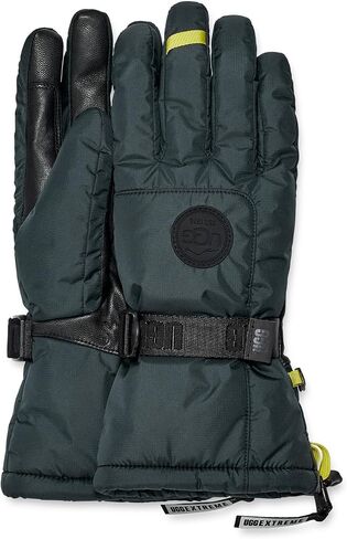 UGG Shasta Gauntlet Gloves with Waterproof Breathable Liner and Microfur Lining Black LG in Saudi Arabia