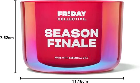 Friday Collective Day Party and Sunset Disco Candles, Citrus Scents, Made with Essential Oils, 2 Pack, 8 oz, Yellow & Orange (1744498) in Saudi Arabia