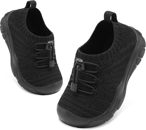 FEETCITY Toddler Slip On Shoes Boys Girls Wide Toddler Tennis Shoes Sports Walking Sneakers in Saudi Arabia