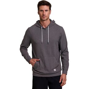 Avalanche Men's Lightweight Fleece Hoodie with Pocket Soft Fleece Sweatshirt for Men Relaxed Fit Hooded Sweatshirt for Hiking