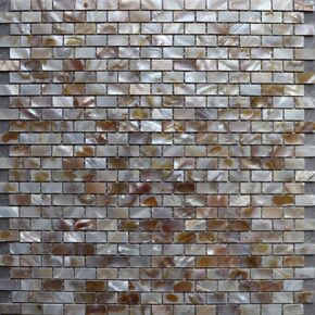 MOP Mini Mother of Pearl Tiles for Kitchen Backsplash, Sea Shell Mosaic Tile for Bathroom Wall Decor 10 Sheets 12x12.2 in Colorful