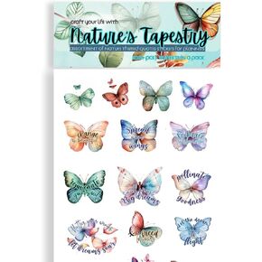 Nature-Inspired Affirmation Planner Stickers – 300+ Motivational and Inspirational Stickers for Journals, Planners, Scrapbooking – Perfect for Organizing, Goal Setting, and Personal Growth