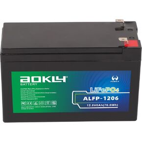 Lithium Battery 12V 18Ah LiFePO4 Battery 4000+ Deep Cycle Rechargeable Batteries with Charger for Trolling Motor/Golf Cart/Solar and Wind Power,UPS/RV Battery,Lighting,Fish Finder