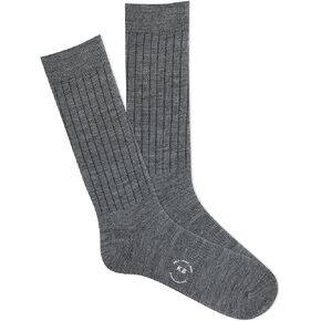 K. Bell Women's Wool Blend Ribbed Crew Sock 1 Pair Pack