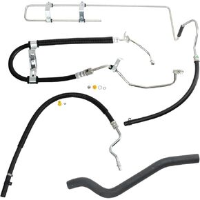 TRQ Power Steering Hose Compatible with 2004-2008 Ford F-150
