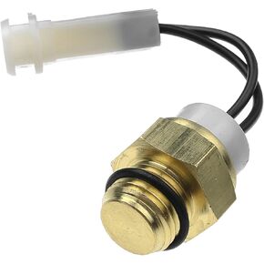 A-Premium Radiator Fan Switch Sensor Compatible with Dodge Colt 1993 & Plymouth Colt 1993-1994 & Eagle Summit 1993 & Mitsubishi Mirage 1993, 2 Pin Terminal