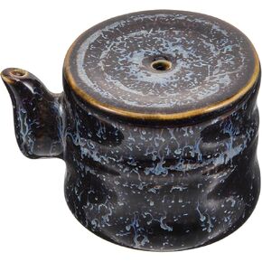 EXCEART Porcelain Water Dropper Container Ceramic Ink Dish Chinese Calligraphy Ink Droplet for Calligraphy and Painting Ceramic Oriental Art 7cm