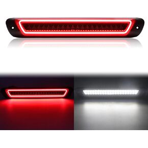 LED Third 3rd Brake Light Compatible with Colorado & Canyon 2004-2012 Smoked Lens Rear Cargo Lamp High Mount Stop Brake light