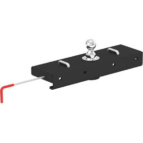 CURT 60611 Double Lock EZr Gooseneck Hitch with 2-5/16-Inch Flip-and-Store Ball, 30,000 lbs