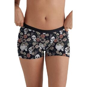 شورت بويشورت نسائي من MeUndies بأزهار ميتة مقاس كبير in Kuwait