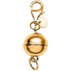 SHOP LC DELIVERING JOY Magnetic Clasps for Necklaces - 925 Sterling Silver Magnetic Necklace Clasp Jewelry Lock - Lobster Claw Clasps Birthday Gifts for Women