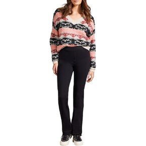 Tribal Women's Pull-on Flare Legging with Flatten It Tummy Control