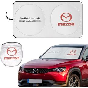 Car Sunshade for Mazda Windshield Visor Cover Car Window Sun Shade UV Protect Car Window Film for Mazda CX3 CX5 CX9 RX7 Millenia Speed3 Tribute 2-Series 3-Series 6-Series