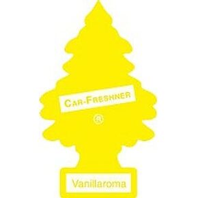 LITTLE TREES Car Air Freshener | Hanging Paper Tree for Home or Car | Vanillaroma | Pack of 6
