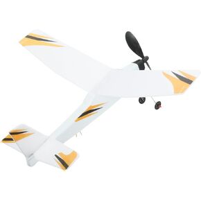 Vaguelly 1 Set Rubber Glider Balsa Wood Airplane Glider Rubber Band Powered Airplane Sling Shot Foam Airplane Kids Toys Airplane Models for Kids Parent-Child Hand Toss Plane Eps Assembled