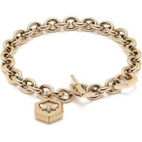 Olivia Burton Jewelry - Women's Signature Minima Bee Toggle Bracelet - Stainless Steel, Hypoallergenic - For Everyday Wear - Gift for Her