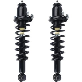 Autoround Rear Complete Shocks Struts Coil Spring Assembly Compatible with Toyota Corolla/Matrix and Pontiac Vibe 2003 2004 2005 2006 2007 2008 171373L 171373R Driver and Passenger Side