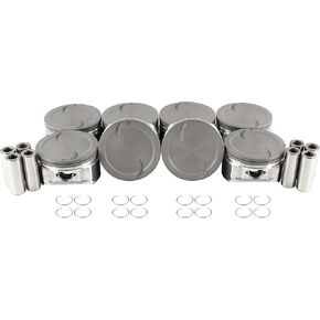DNJ P3169 Piston Set for 2006-2016 / Chevrolet, GMC, Hummer/Avalanche, Express 2500, Express 3500, H2, Savana 2500, Savana 3500, Sierra