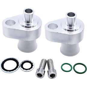 LS AC Compressor adapter fittings for Denso 10S17F & 10S20F