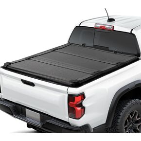 Hard Tri-Fold Truck Bed Tonneau Cover for 2015-2024 Chevy Colorado/GMC Canyon 6.2FT(74") Standard Bed