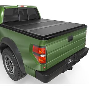 غطاء تونيو لسرير الشاحنة الصلب ثلاثي الطي من YITAMOTOR متوافق مع سرير Ford F-150 2015-2024 بطول 5.5 قدم in Kuwait