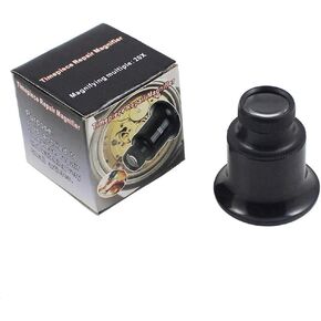 20X Jewelers Eye Loupe Loop Magnifier Magnifying Glass for Watchmakers Repair Eye Loupe Glass Jewelry Tools