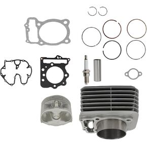 labwork Cylinder Piston Gasket Top End Kit Replacement for Honda Sportrax TRX400EX Replacement for 13101-KCY-670 12191-KCY-672 1999-2008