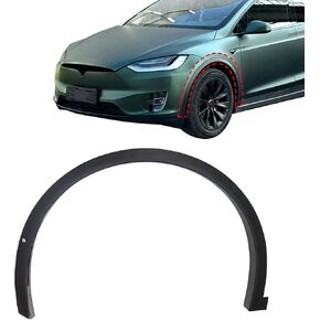 GXARTS Front Left Side Fender Wheel Arch Molding Trim Compatible with Tesla Model X 2016-2021# 103528800H 1035288-00-H