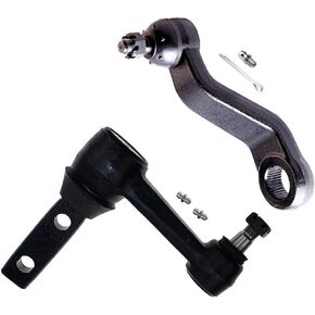 SCITOO 2PC Front Suspension Kit for Dodge Ram 2500 1994-1999 Pitman Arm Idler Arm Auto Parts