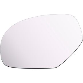 Mirror Glass fit for 2007-2014 Cadillac Escalade Chevy Avalanche Silverado Suburban Tahoe GMC Sierra Yukon Passenger Right Side Mirror Glass RH No Backing Plate Convex Including Adhesive