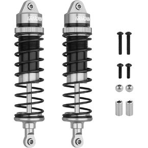 4PCS RC Shock 1:10 Aluminum Front & Rear Shocks Set Compatible with Arrma 1/10 Typhon 3S/2S, Granite 4x4, Bigrock, Senton, Replacement for AR330550, AR330551
