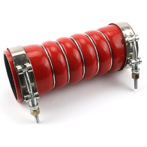 Exhaust Outlet Silicone Hose W/ Clamps Replaces OEM # 3684238 For Cummins T800 Engine