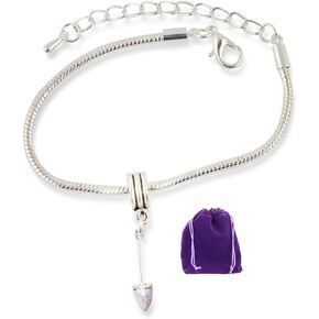 Spade Shovel Bracelet | Stainless Steel Snake Chain Charm Bracelet